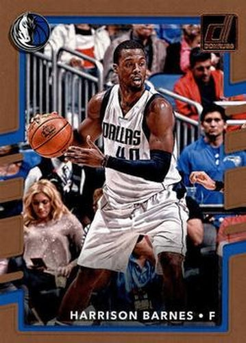 #31 Harrison Barnes - Dallas Mavericks - 2017-18 Donruss Basketball