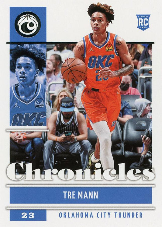 #31 Tre Mann - Oklahoma City Thunder - 2021-22 Panini Chronicles Basketball