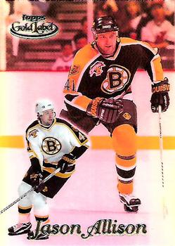 #31 Jason Allison - Boston Bruins - 1999-00 Topps Gold Label Hockey