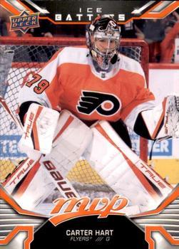 #31 Carter Hart - Philadelphia Flyers - 2022-23 Upper Deck MVP - Ice Battles Hockey
