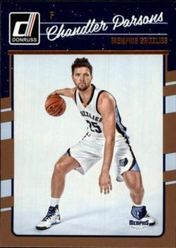 #31 Chandler Parsons - Memphis Grizzlies - 2016-17 Donruss Basketball