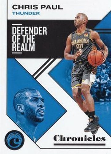 #31 Chris Paul - Oklahoma City Thunder - 2019-20 Panini Chronicles Basketball