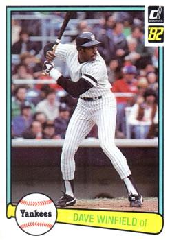 #31 Dave Winfield - New York Yankees - 1982 Donruss Baseball