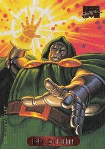#31 Dr. Doom - 1994 Fleer Marvel Masterpieces Hildebrandt Brothers