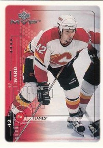 #31 Ed Ward - Calgary Flames - 1998-99 Upper Deck MVP Hockey