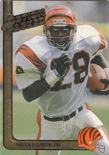 #31 Harold Green - Cincinnati Bengals - 1991 Action Packed Football