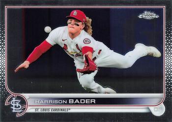 #31 Harrison Bader - St. Louis Cardinals - 2022 Topps Chrome Baseball
