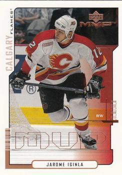 #31 Jarome Iginla - Calgary Flames - 2000-01 Upper Deck MVP Hockey
