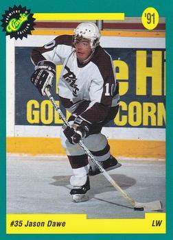 #31 Jason Dawe - Buffalo Sabres - 1991 Classic Draft Picks Hockey