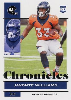 #31 Javonte Williams - Denver Broncos - 2021 Panini Chronicles Football