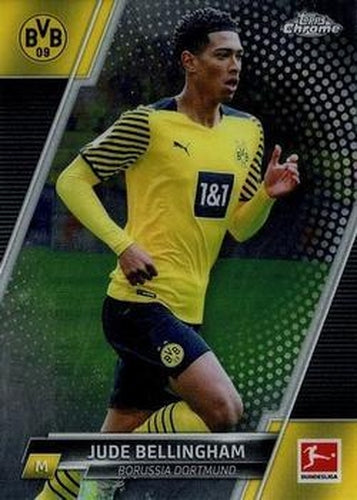#31 Jude Bellingham - Borussia Dortmund - 2021-22 Topps Chrome Bundesliga Soccer