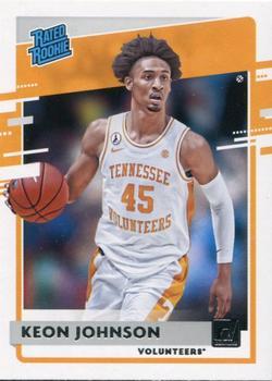 #31 Keon Johnson - Tennessee Volunteers - 2021 Panini Chronicles Draft Picks Basketball