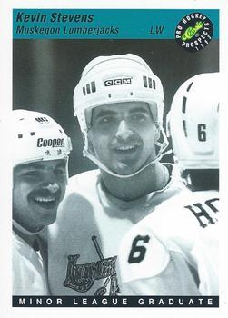 #31 Kevin Stevens - Muskegon Lumberjacks - 1993 Classic Pro Prospects Hockey
