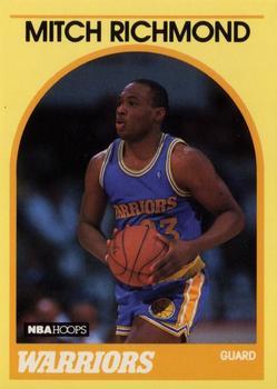 #31 Mitch Richmond - Golden State Warriors - 1989-90 Hoops Superstars Basketball