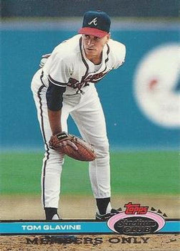 #NNO Tom Glavine - Atlanta Braves - 1991 Stadium Club Members Only
