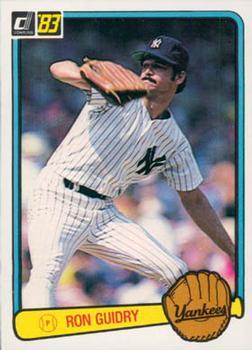 #31 Ron Guidry - New York Yankees - 1983 Donruss Baseball