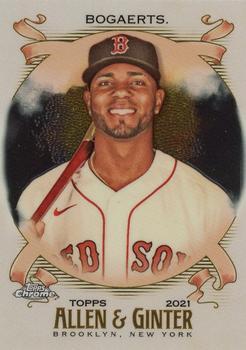 #31 Xander Bogaerts - Boston Red Sox - 2021 Topps Allen & Ginter Chrome Baseball