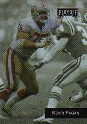 #31 Kevin Fagan - San Francisco 49ers - 1993 Playoff Football