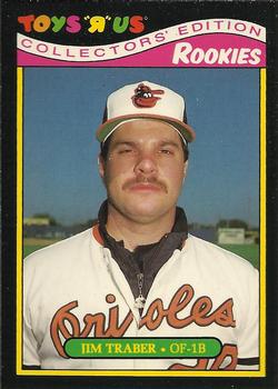 #31 Jim Traber - Baltimore Orioles - 1987 Topps Toys "R" Us Rookies Baseball
