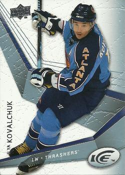 #31 Ilya Kovalchuk - Atlanta Thrashers - 2008-09 Upper Deck Ice Hockey