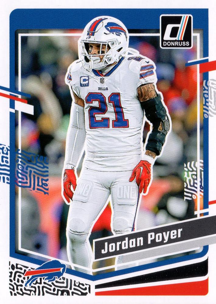 #31 Jordan Poyer - Buffalo Bills - 2023 Donruss Football