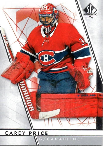 #31 Carey Price - Montreal Canadiens - 2022-23 SP Authentic Hockey