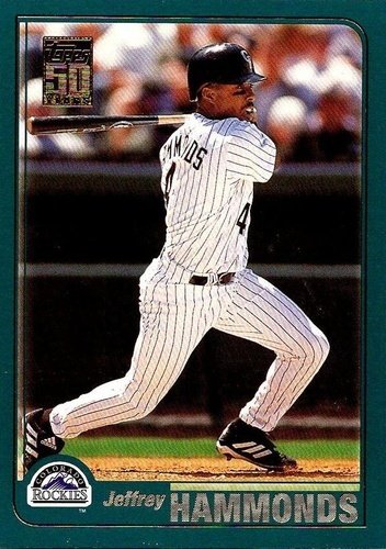 #31 Jeffrey Hammonds - Colorado Rockies - 2001 Topps Baseball