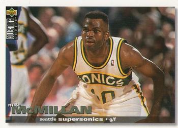 #31 Nate McMillan - Seattle SuperSonics - 1995-96 Collector's Choice Basketball