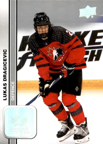 #31 Lukas Dragicevic - Canada - 2023 Upper Deck Team Canada Juniors Hockey