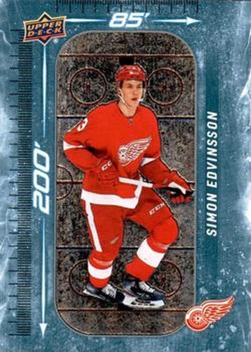 #DM-31 Simon Edvinsson - Detroit Red Wings - 2023-24 Upper Deck - 200' x 85' Hockey