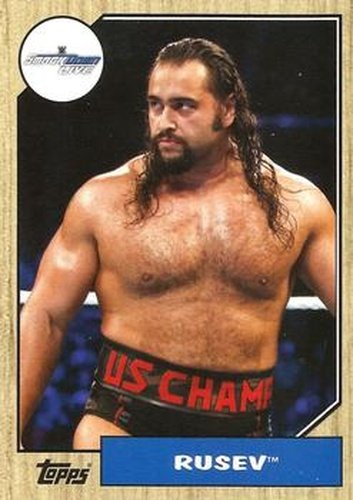 #31 Rusev - 2017 Topps WWE Heritage Wrestling