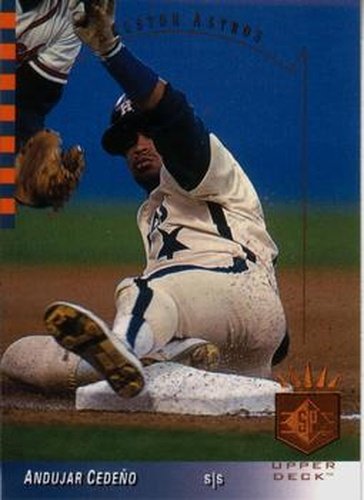 #31 Andujar Cedeno - Houston Astros - 1993 SP Baseball