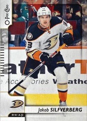 #31 Jakob Silfverberg - Anaheim Ducks - 2017-18 O-Pee-Chee Hockey