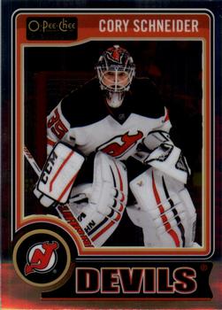 #31 Cory Schneider - New Jersey Devils - 2014-15 O-Pee-Chee Platinum Hockey