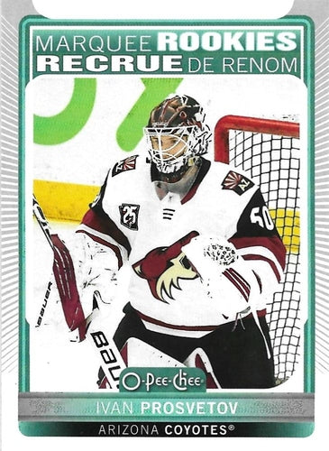 #631 Ivan Prosvetov - Arizona Coyotes - 2021-22 O-Pee-Chee Hockey