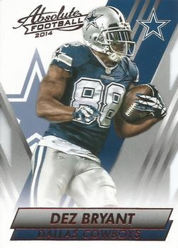 #31 Dez Bryant - Dallas Cowboys - 2014 Panini Absolute - Red Football