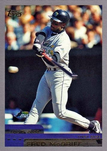 #31 Fred McGriff - Tampa Bay Devil Rays - 2000 Topps Baseball