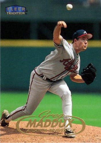 #31 Greg Maddux - Atlanta Braves - 1998 Fleer Tradition Baseball