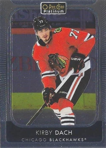 #31 Kirby Dach - Chicago Blackhawks - 2021-22 O-Pee-Chee Platinum Hockey