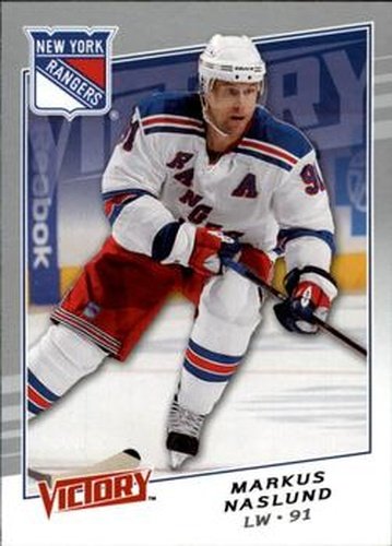 #281 Markus Naslund - New York Rangers - 2008-09 Upper Deck Victory Hockey