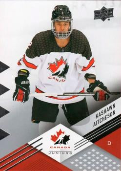 #31 Kashawn Aitcheson - Canada - 2024 Upper Deck Team Canada Juniors Hockey