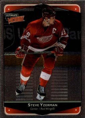 #31 Steve Yzerman - Detroit Red Wings - 1999-00 Upper Deck Ultimate Victory Hockey