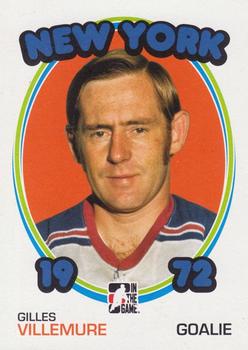 #31 Gilles Villemure - New York Rangers - 2009-10 In The Game 1972 The Year In Hockey