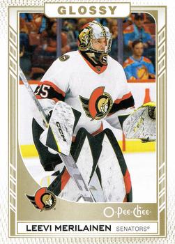 #R-31 Leevi Merilainen - Ottawa Senators - 2023-24 O-Pee-Chee Glossy Gold Hockey