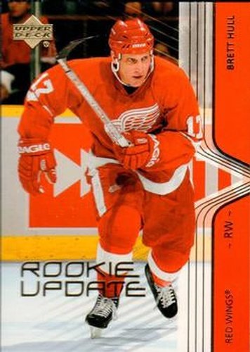 #31 Brett Hull - Detroit Red Wings - 2003-04 Upper Deck Rookie Update Hockey