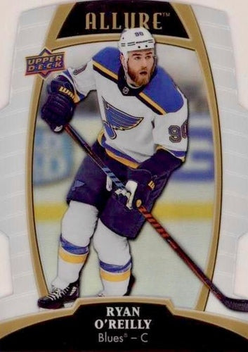 #31 Ryan O'Reilly - St. Louis Blues - 2019-20 Upper Deck Allure - White Rainbow Hockey