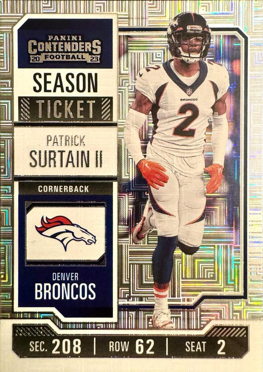 #31 Patrick Surtain II - Denver Broncos - 2023 Panini Contenders Football