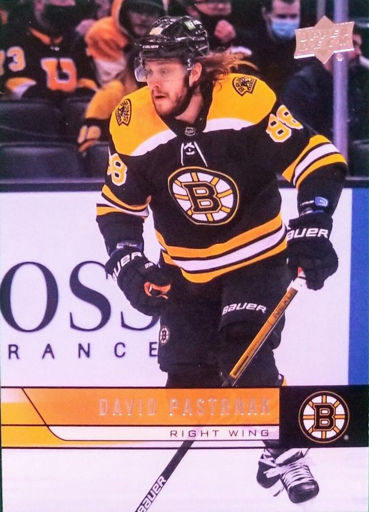 #T-6 David Pastrnak - Boston Bruins - 2021-22 Upper Deck - 2006-07 Upper Deck Retro Hockey