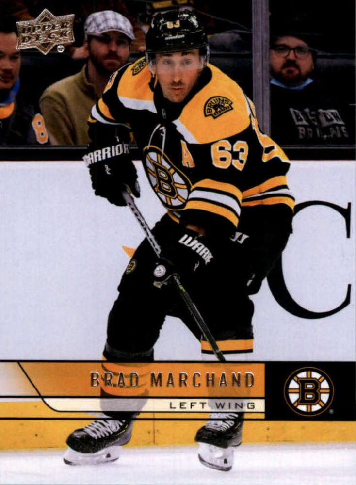 #T-7 Brad Marchand - Boston Bruins - 2021-22 Upper Deck - 2006-07 Upper Deck Retro Hockey
