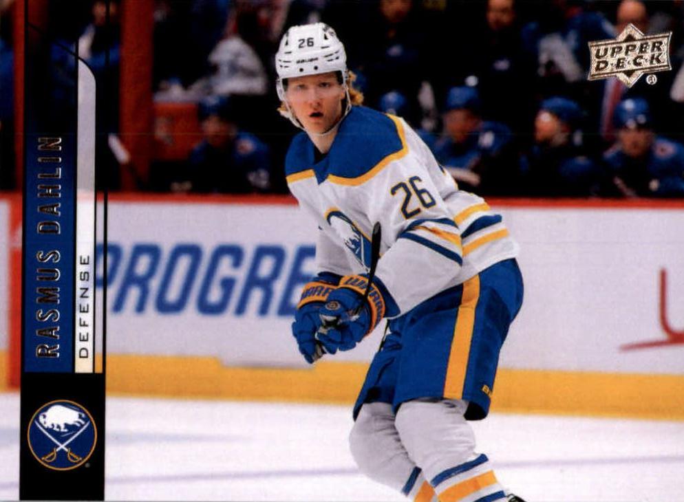 #T-8 Rasmus Dahlin - Buffalo Sabres - 2021-22 Upper Deck - 2006-07 Upper Deck Retro Hockey